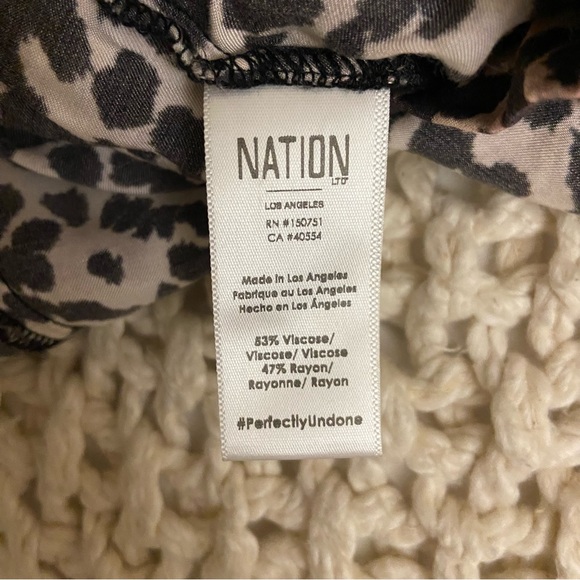 NATION Birdie Flirty Skirt In Multi - Picture 5 of 5